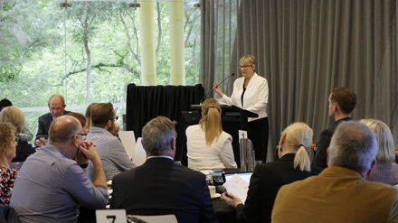 Gail Furness addresses dental conference
